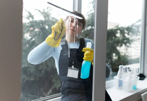 Nettoyage de vitres intérieures et extérieures à Chauzon